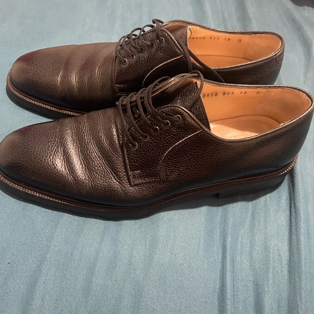 Salvatore Ferragamo mens dress shoes size 10
